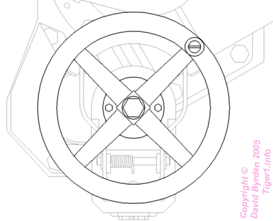 Elevation handwheel