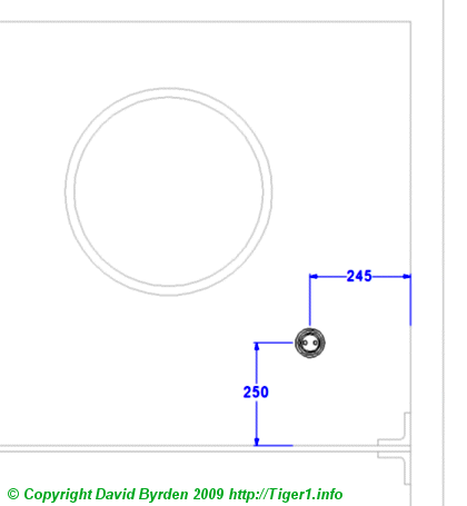 Right-hand headlight mount