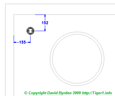 Left-hand headlight mount