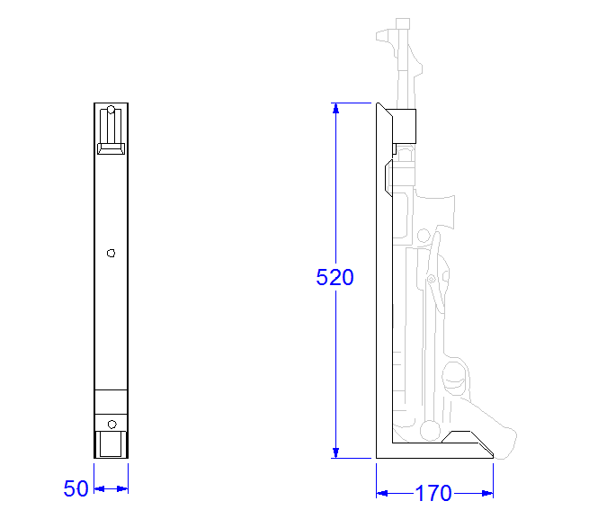 MP40 holder