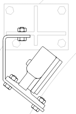 Traverse indicator from above