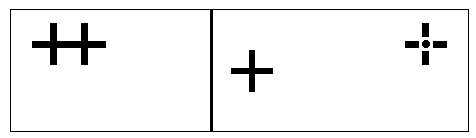 Calibration target for main gun
