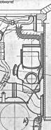 Right fan gearbox from behind