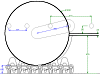 Contour d'une roue