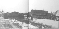 Tiger 223 with vehicles 