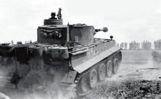 Tiger II in the field 