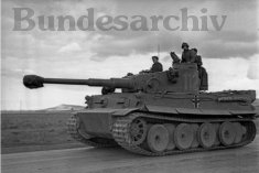 Thumbnail image: Tiger 112 in convoy