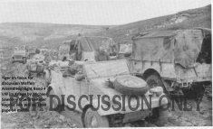 Thumbnail image: Kampfgruppe Lang moves down to  Sidi N'sir