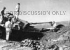 Thumbnail image: Wrecked Pz.4 at Hunt's Gap