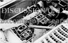 Thumbnail image: HL210 engine in wrecked Tiger 823