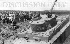 Thumbnail image: Tiger 313 in a trench