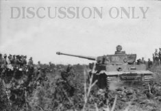 Thumbnail image: Tiger 300 approaches a ditch