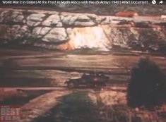 Thumbnail image: Halftrack in Hunt's Gap, 1942