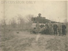 Thumbnail image: Burnt out Tiger of Das Reich