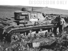 Thumbnail image: Wreckage of Panzer 832