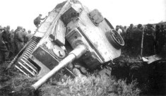 Thumbnail image: Tiger 241 in a ditch
