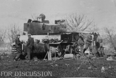 Thumbnail image: Tiger 842 being stripped