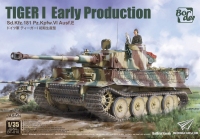 The box-art for the 'Tiger 1 Early Production' from Border Models