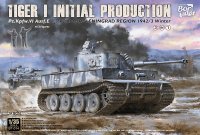 The box-art for the 'Tiger 1 Initial Production' from Border Models