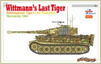 The box-art for the 'Wittman's last Tiger' from Cyber Hobby