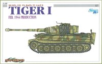 The box-art for the 'Tiger I, Feb. 1944 Production' from Cyber Hobby