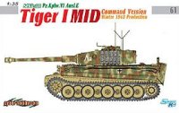 The box-art for the 'Tiger I Mid Command Version, Winter 1943 Production' from Cyber Hobby