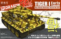 The box-art of the 'Tiger 1 Early turret number S33'