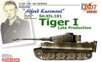 The box-art of the '"Alfred Kurzmaul" Tiger 1 Late Production'