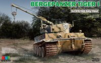 The box-art for the 'Bergepanzer Tiger 1' from Rye Field Model