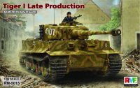 The box-art for the 'Tiger 1 Late Production' from Rye Field Model
