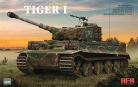 The box-art for the 'Late Production Tiger 1' from Rye Field Model