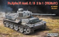 The box-art for the 'Pz.Kpfw.VI Ausf. C/B' from Revosys Hobby