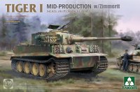 The box-art of the 'Tiger I mid production w/Zimmerit'