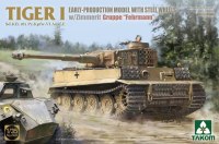 The box-art for the 'Tiger I Gruppe Fehrmann' from Takom