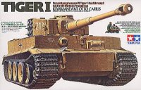 The box-art for the 'Tiger I, Kommandant Otto Karius' from Tamiya