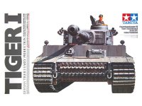 The box-art for the 'Tiger 1 Early Production' from Tamiya