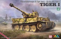 The box-art for the 'Tiger 1 Early Production' from Tiger-Model