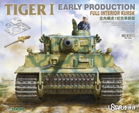The box-art for the 'Tiger 1 Full Interior Kursk' from Ustar