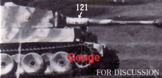 Tiger 121 in 1944