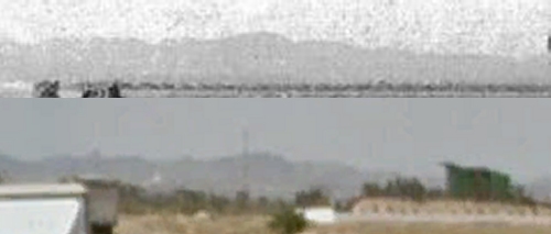 Enfidaville horizon matches old photo Enfidaville horizon matches old photo