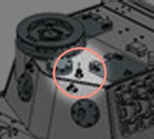 Turret on Dragon's CAD image