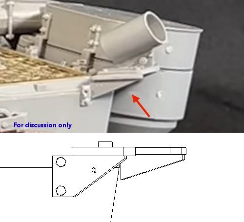 The kit's rear launcher bases