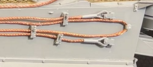 Side cable on the preview model