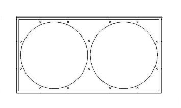 Fans cover plate diagram