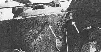 Turret hooks on Bergetiger