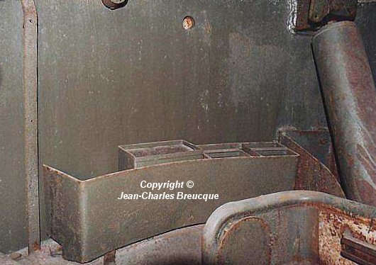 Late Tiger : turret rear wall