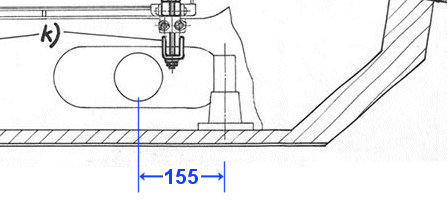 Engine support post and torsion bar