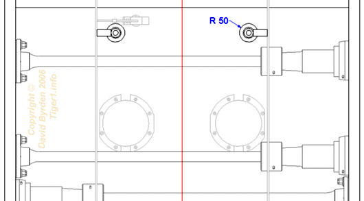 Engine support posts