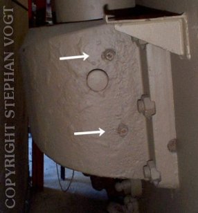 Tiger 221 exhaust shield attachments