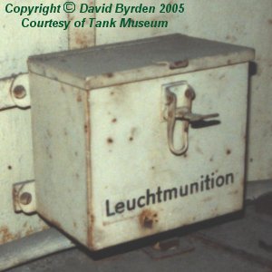 Flare ammunition box